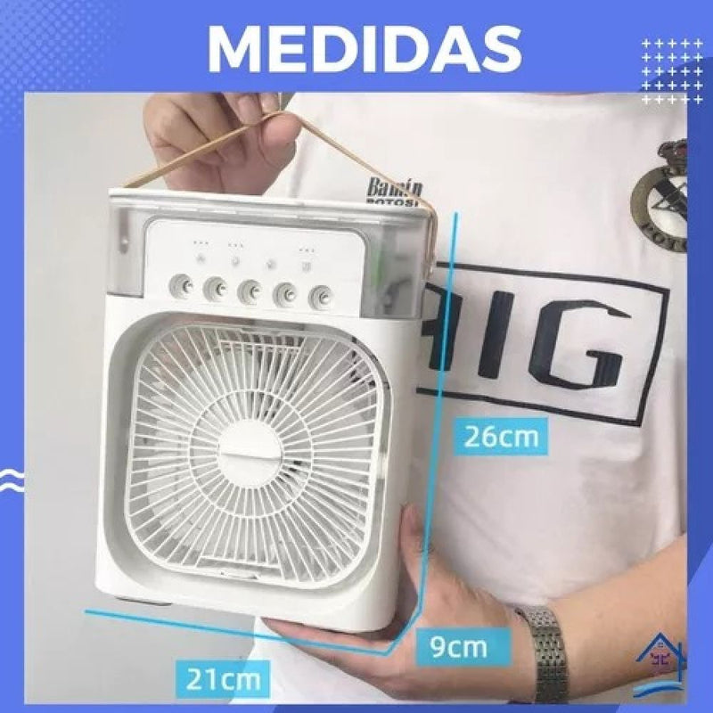 Climatizador Umidificador + Reservatório Água e Gelo